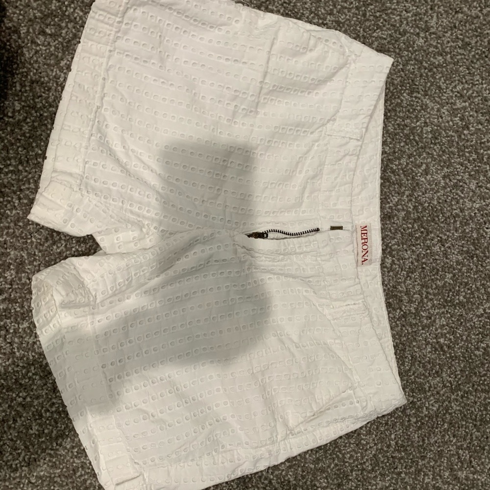 White shorts